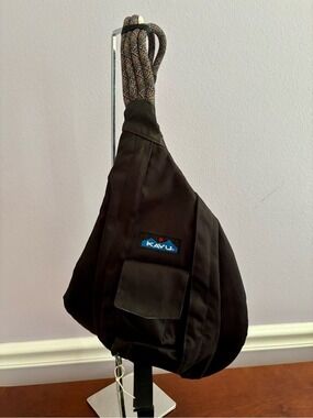 Purse Rope Bundle Kavu | Bags | Nwt Kavu Black Rope Sling Bag Adjustable Multicolor Strap ...
